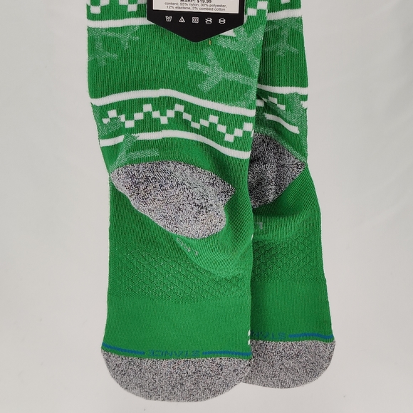 NWT Stance NBA CELTICS FROSTED Crew Socks Sz L 9-13 - Picture 6 of 9
